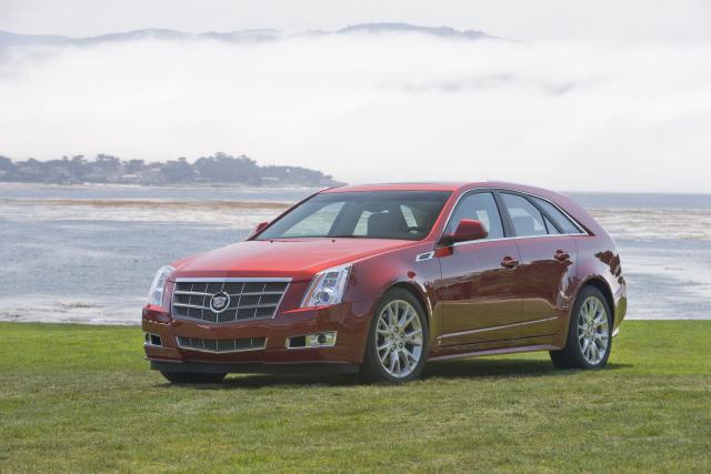 2010 Cadillac CTS Sport Wagon on the green